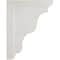 Ekena Millwork 3"W x 5"D x 7"H Hamilton Traditional Wood Vintage Decor Bracket, Chalk Dust White BKTWD03X05X07HAWH - alternate 2